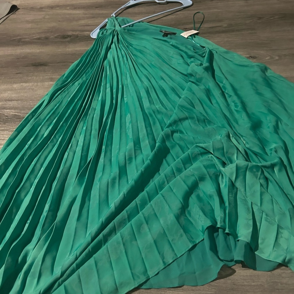 Banana Republic Asymmetrical Green Dress‎